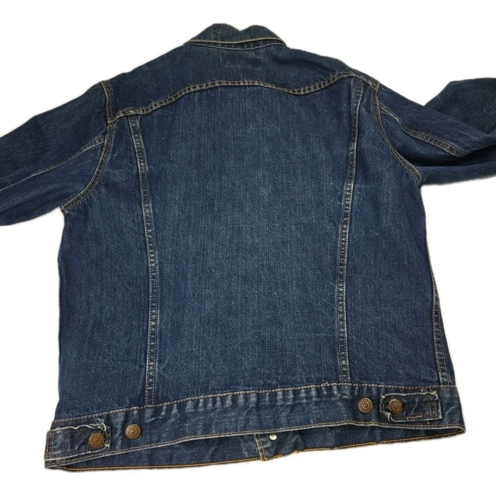 Levis 557XX Big E Denim Jacket 1960s Type III 521 Button Early USA Cone Selvedge